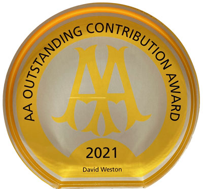 Outstanding Contribution Award 2021