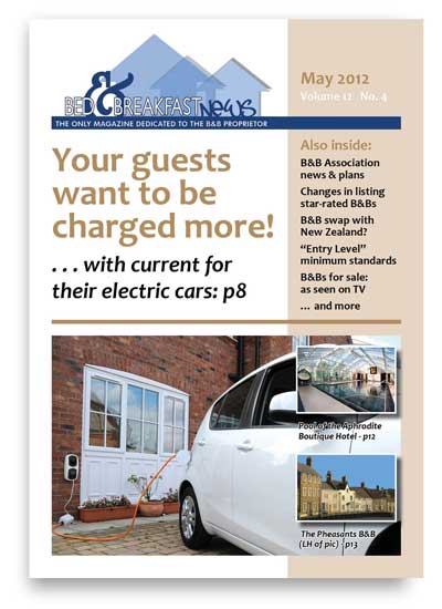 B&B News, the only magazine for B&B and guest house owners