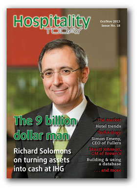 Hospitality Today magazine, for owners of hospitality businesses