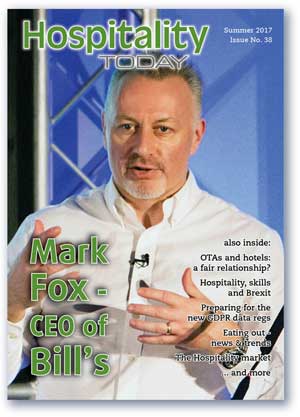 Hospitality Today magazine, for owners of hospitality businesses