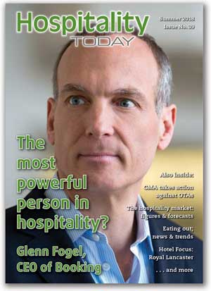 Hospitality Today magazine, for owners of hospitality businesses